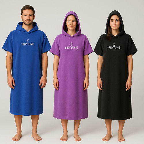 Beach wetsuit changing robe - beach,