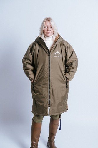 Hazy blue hooded dry - hazy,