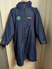 dryrobe Navy/Grey Fleece