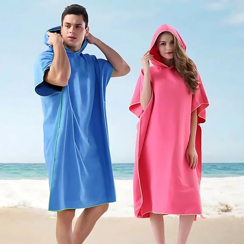 Beach towel robe changing - beach,