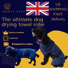 Dog Dry Towel dry Robe Monty