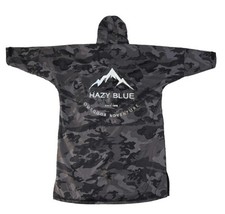 Hazy Blue Hooded Dry Changing